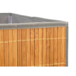 Caja Organizadora Plegable de Bambú Gris Kipit 32x33x2cm (24 Unidades) Caja Organizadora Plegable de Bambú Gris Kipit 32x33x2cm (24 Unidades)