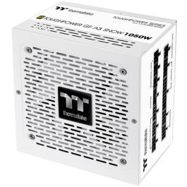 Thermaltake GF A3 Snow Fuente de Alimentación 1050W 80 PLUS Gold Modular ATX 3.0 para PC Blanca
