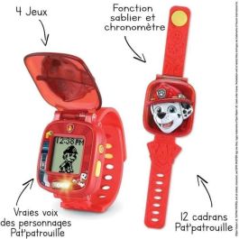 VTECH - PAW PATROL Reloj de Juego Interactivo de Marcus - Pantalla 3D Multifunción Parlante