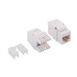 Logilink Conector Keystone Hembra RJ45 UTP Cat.6 Punch-Down 180°, compatible AWG 23-26, Color Blanco Precio: 2.50000036. SKU: B1H9JWZ9ZW