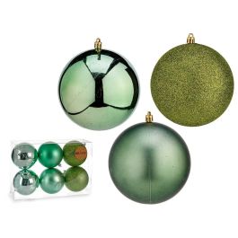 Set 6 Bolas Navidad Verde 10 cm Krist+ (16 Unidades) Precio: 86.49999963. SKU: B1BJBSD33Z