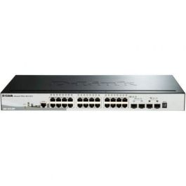 D-Link DGS-1510-28P/E Switch Smart Gestionable 28 Puertos Gigabit PoE, SFP+ 10GbE Precio: 763.50000056. SKU: S0234086