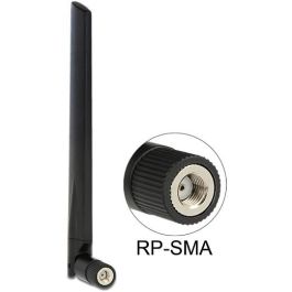 DELOCK 88898 Antena WLAN omnidireccional RP-SMA 3-5 dBi, Wi-Fi 802.11ac/a/b/g/h/n, Doble Banda 2.4/5 GHz, Negro Precio: 46.49999992. SKU: B152YCD9DQ
