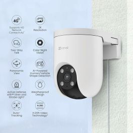 EZVIZ H8c 4G Almohadilla Cámara de seguridad IP Exterior 2304 x 1296 Pixeles Techo/Pared/Poste EZVIZ H8c 4G Almohadilla Cámara de seguridad IP Exterior 2304 x 1296 Pixeles Techo/Pared/Poste