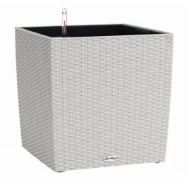 Lechuza LEC4008789153975 Maceta Cube Cottage 50, Juego Completo, Gris Claro
