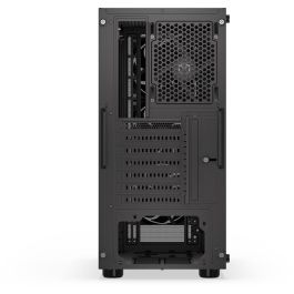 Endorfy Ventum 200 Air TG Negra Torre PC con Ventana de Vidrio Templado y Panel Frontal de Malla para Óptimo Flujo de Aire
