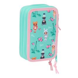 Plumier Triple Na!Na!Na! Surprise Bunny Rosa Turquesa 12,5 x 19,5 x 5,5 cm 37 Piezas