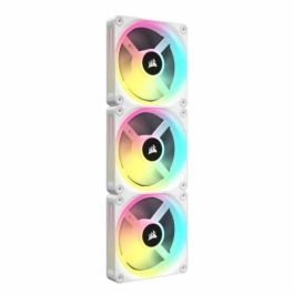 Corsair COR1690976832345 Ventilador PC iCUE LINK QX120 RGB Blanco 120mm Kit de Inicio
