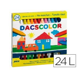 Dacs Dacscolor Ceras 80 mm Semiblandas No Manchan Surtidos -Estuche De 24U- Precio: 6.6550006655. SKU: B14R5RCPDZ