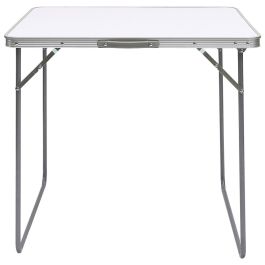 Mesa Plegable Blanca Home Deco Factory 80x60 cm Mesa Plegable Blanca Home Deco Factory 80x60 cm