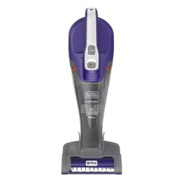 Black+Decker Aspirador de Mano 12V Litio Especial Mascotas, Acción Ciclónica, Sin Cable