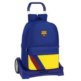 Mochila Escolar con Ruedas Evolution F.C. Barcelona