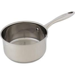 Cacerola - ACOGEDORA Y MODERNA - CLÁSICA - Acero inoxidable - Ø16 cm - 1,61 L - Apta para todo tipo de cocinas, incluida la de inducción Precio: 38.50000022. SKU: B13P9XRNH4