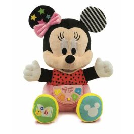 Cuentacuentos peluche minnie baby. narración en ingles y español. 30,5x32x17,5cm