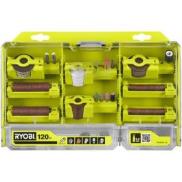 Caja RYOBI RAR800K-120 - 120 piezas multiusos