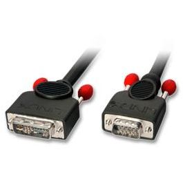 LINDY 41197 Cable DVI-A a VGA (D-Sub) de 3m, Negro, Conectores Macho/Macho Precio: 25.9182. SKU: B146JGC836