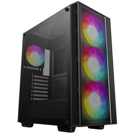 DeepCool MATREXX 55 Mesh V4 C Midi Tower Negra para PC Gaming, ATX, micro ATX, Mini-ITX con Ventana Lateral