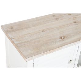 Mueble de TV DKD Home Decor Abeto Blanco Madera MDF 120 x 40 x 45 cm