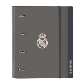 Carpeta de anillas Real Madrid C.F. Gris 27 x 32 x 3.5 cm Precio: 13.59000005. SKU: B1B3C6F5AB
