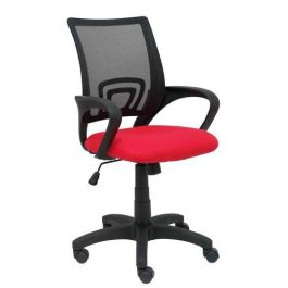 Silla Piqueras Y Crespo Vianos Brazos Fijos Mecanismo Basculante Con Regulador De Presion Elevacion Del Asiento En Altura Ruedas Nylon Respaldo Malla Transpirable Negra Y Tapizado Bali Rojo Precio: 127.50000021. SKU: S5703492