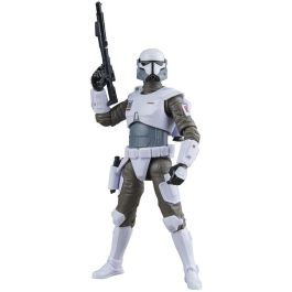 HASBRO Figura Imperial Armored Commando The Mandalorian The Black Series 15cm Articulada con Blásters y Mochila