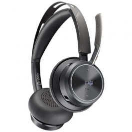 Poly 9T9J4AA Auriculares Inalámbricos Voyager Focus 2 para Microsoft Teams con Micrófono Cancelación Ruido ANC Bluetooth Adaptador USB-C/A Soporte de Carga Negro. Poly 9T9J4AA Auriculares Inalámbricos Voyager Focus 2 para Microsoft Teams con Micrófono Cancelación Ruido ANC Bluetooth Adaptador USB-C/A Soporte de Carga Negro.