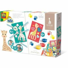 SES Creative Sophie la Jirafa - Kit de Actividades Artísticas 2 en 1: Colorear, Pintar con Dedos y Marcadores Lavables Precio: 32.49999984. SKU: B155F65KLM