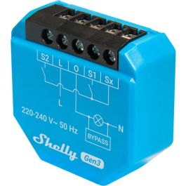 Shelly Módulo switch 2L Gen3 Wi-Fi BT