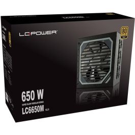 LC Power LC6650M V2.31 Fuente de Alimentación 650W 80+ Gold con Gestión de Cables
