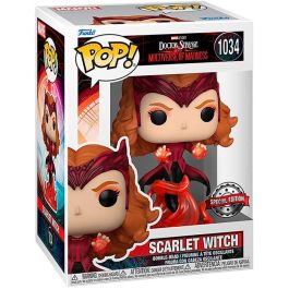 Funko POP! Marvel: Doctor Strange Multiverse of Madness - Scarlet Witch Exclusiva - Figura de Vinilo 9cm