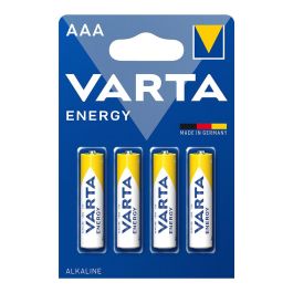 Varta Pila Alcalina AAA LR03 Energy Value Pack Blister 4 Unidades Ø10,5x44,5mm Precio: 1.88999943. SKU: S7904369