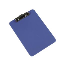 Portanotas Q-Connect Plastico Din A4 Azul 3 mm