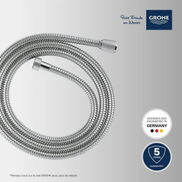 Grohe VitalioFlex Metal Manguera de Ducha 2 m Cromo Resistente a las Torceduras