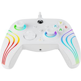 PDP Controller kabelgebunden Afterglow Wave weiß para XBOX Series X