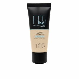 Base de Maquillaje Fluida Maybelline Fit Me Matte & Poreless 105 Natural Ivory (30 ml) Precio: 10.5149. SKU: B133WLVALA