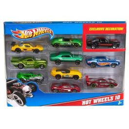 Coche hot wheels pack 10 uds - modelos surtidos