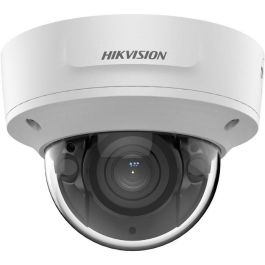 Hikvision Cámara IP minidomo 6M AcuSense 2.8-12mm antivandálico IR40 WDR H.265+ IK10 IP67 PoE con Audio y Alarma