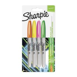 Rotulador Permanente Sharpie Neon F Blister De 4 (Amarillo, Rosa, Verde, Naranja) Precio: 8.94999974. SKU: B15VSL9ELV
