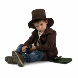 Disfraz yo quiero ser arqueólogo/a sombrero, chaqueta con camisa, cinturón, pistolera, pistola, látigo y bolsa talla 3-5 y Disfraz yo quiero ser arqueólogo/a sombrero, chaqueta con camisa, cinturón, pistolera, pistola, látigo y bolsa talla 3-5 y