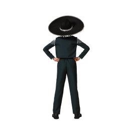 Disfraz Mariachi Traje Negro para Niño Infantil 10-12 Años - Temática Mexicanos