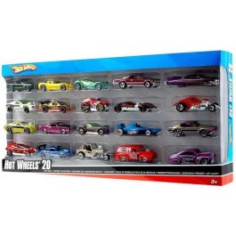 Coche hot wheels pack 20 vehiculos escala 1:64 - modelos surtidos