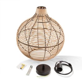 Ibb SKD-P80023 Lámpara Colgante, Diseño Elegante Moderno, para Bombilla E27 LED, Altura Ajustable, Salón, Comedor, Dormitorio, Cocina