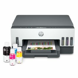 HP Smart Tank 7008 Multifunción Inyección WiFi Dúplex - Impresora con Tanques de Tinta Recargables, Escáner, Copiadora, Alta Capacidad, Ideal para Oficina