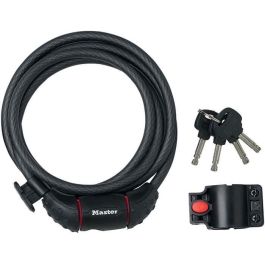 MASTER LOCK Cable antirrobo para bicicletas [Cable de 1,8 m] [Llave] [Exterior] [Soporte de montaje para bicicletas] 8130EURDPRO Precio: 42.2895007018. SKU: B129JXHAQP