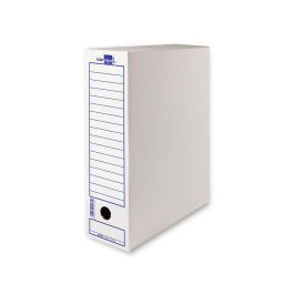 Caja Archivo Definitivo Liderpapel 106 Listados De Ordenador Carton Reciclado 325 gr-M2 Blanco 430x116x316 mm 10 unidades