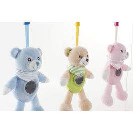 Peluche Baby DKD Home Decor Rosa Azul 7 x 24 x 19 cm (12 Unidades)