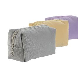 Neceser Urban DKD Home Decor Gris Amarillo 8 x 10 x 16.5 cm (12 Unidades)