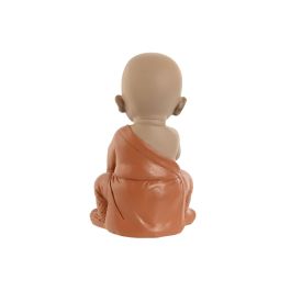 Figura Oriental DKD Home Decor Amarillo Naranja 5.5 x 12.7 x 8 cm (12 Unidades)