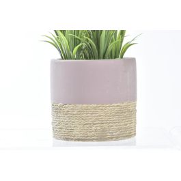 Planta DKD Home Decor Amarillo Blanco 9 x 21 x 9 cm (12 Unidades)