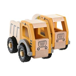 Juguete Kids DKD Home Decor Amarillo Natural 7.5 x 9.5 x 13.5 cm (12 Unidades)